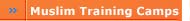 Main navication menu Muslim Training Camps button