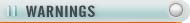 Warnings section of vertical menu (label)